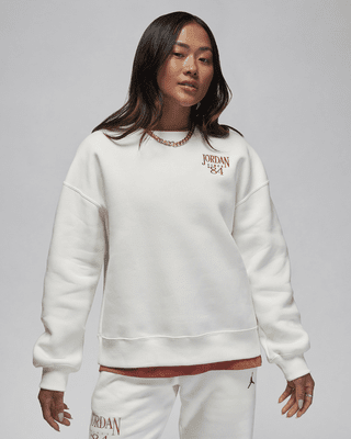 【NIKE公式】ジョーダン ブルックリン フリース ウィメンズ クルーネック スウェットシャツ.オンラインストア (通販サイト)